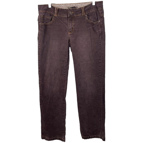 Prana Pants - Prana Corduroy Pants Womens 12 Brown‎ Wide Leg Casual Outdoor Cabincore Y2K